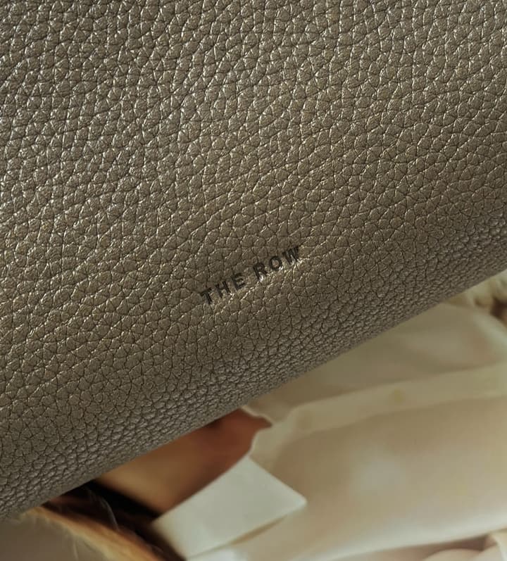 The Row Agnes 15 Leather Bowling Bag
