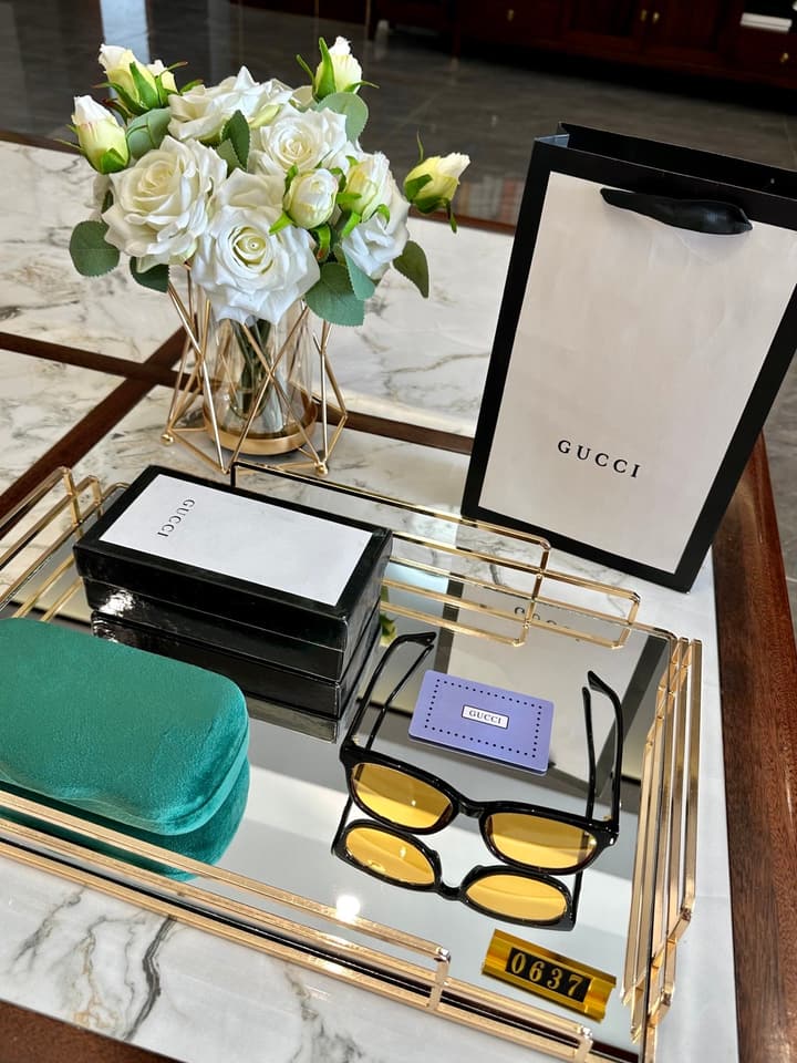 Gucci Polarized Sunglasses in Clear Lenses