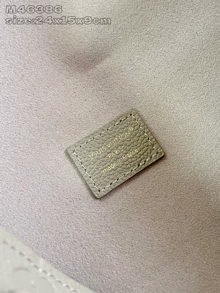 Louis Vuitton Anytime Flap Bag in Beige