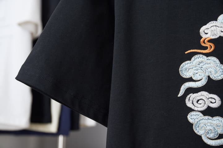 Dior Cloud Warhorse Logo Embroidered T-Shirt – Early Spring Year of the Horse Limited Edition – 26SS in Black