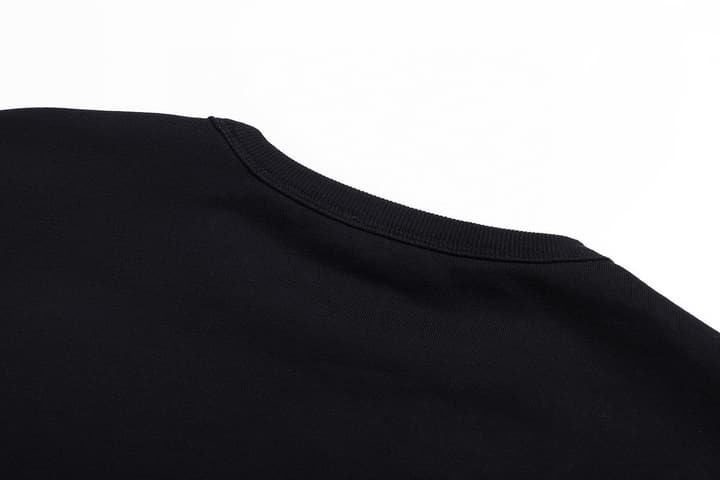 Dior Montaigne Slogan Print Crewneck Sweatshirt – 2025 Winter Collection in Black