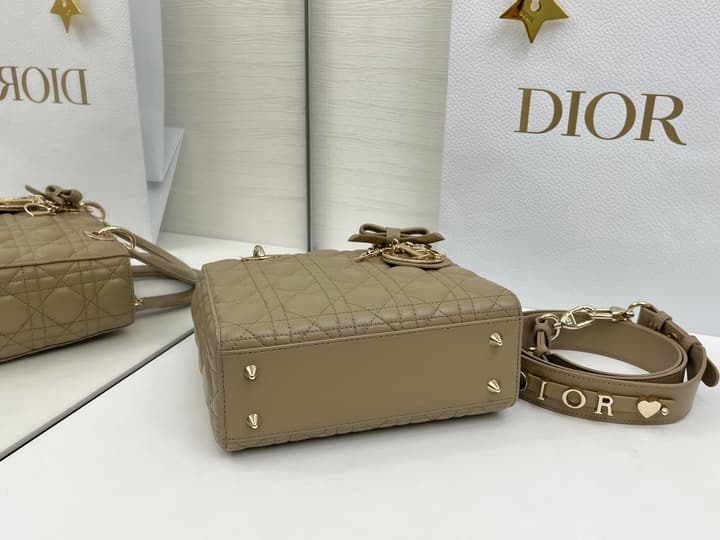 Dior Lady Dior My ABCDior Bow Handbag in Classic Black