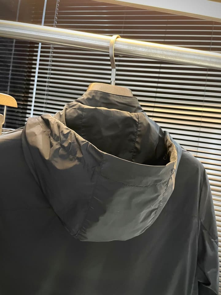 Zegna Classic Hooded Jacket – 2025FW in Dark Gray