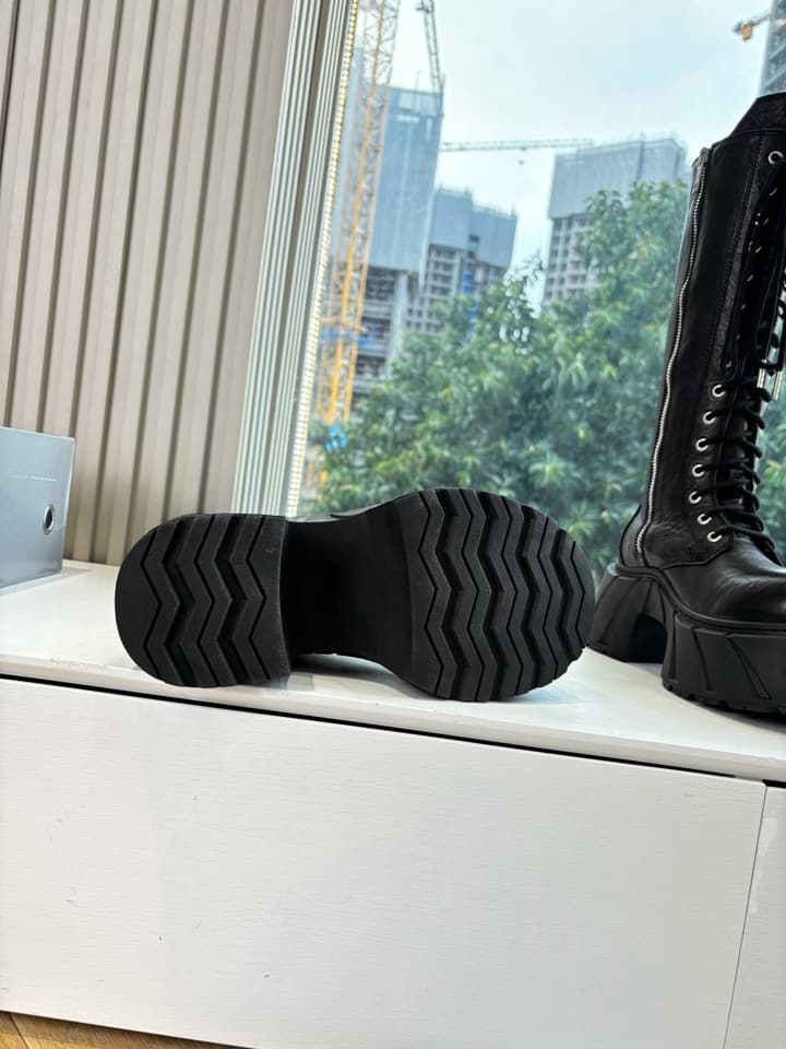 SMFK Platform Over-the-Knee Boots – 2025 Autumn/Winter Collection in Black