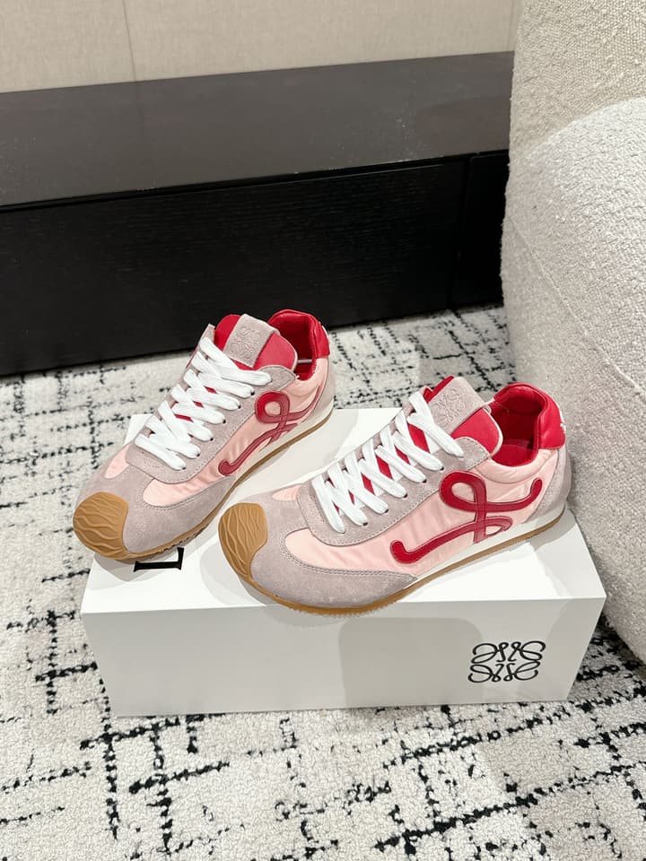 Loewe Ballet Runner 2.0 Sneakers – 2025 Runway Collection in Black