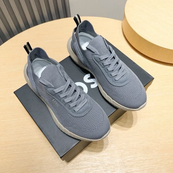 Boss Layered Design Sport Sneakers