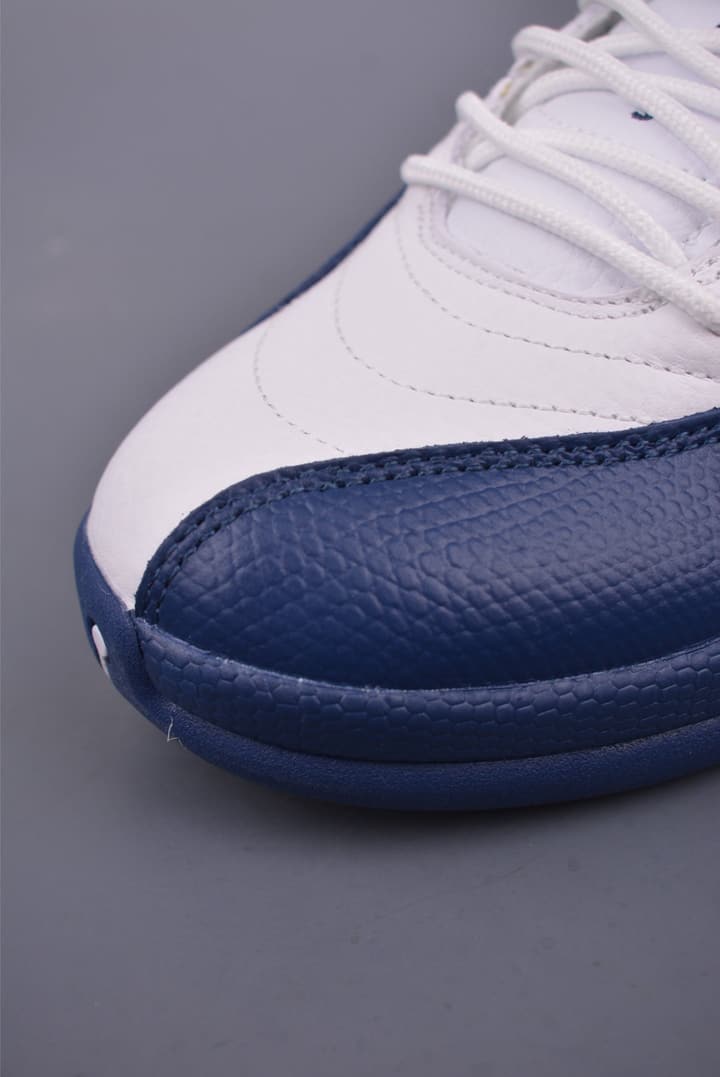 Air Jordan AJ12 White/Blue Basketball Shoes