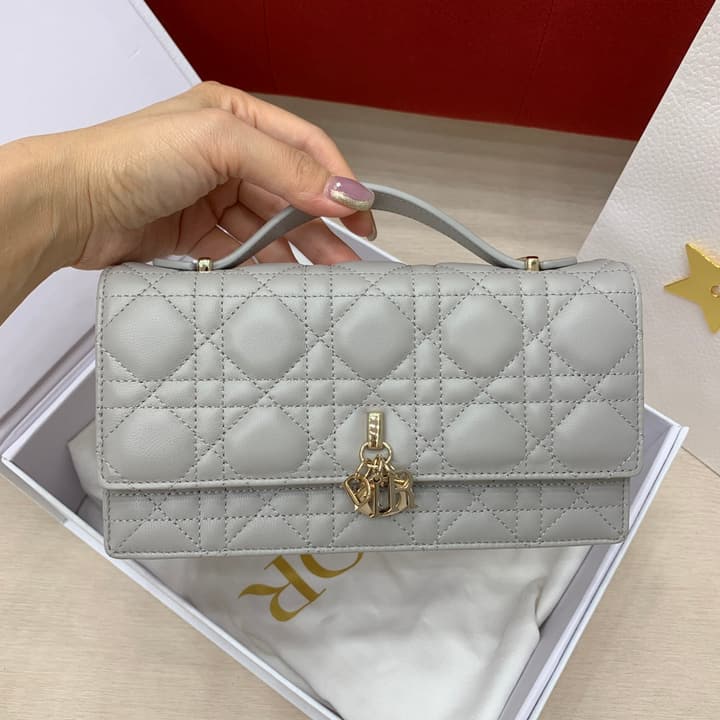 Dior Miss Mini Chain Handbag in Beige