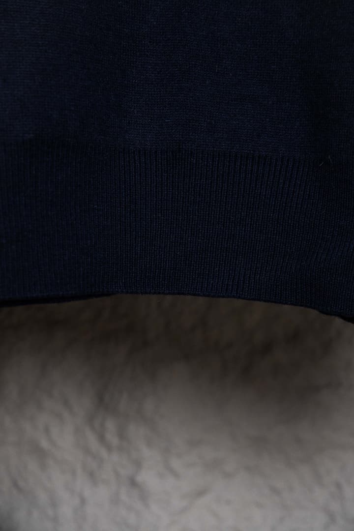Dior Monogram Double-Sided Jacquard Crewneck Sweater – 24SS in Navy Monogram Pattern