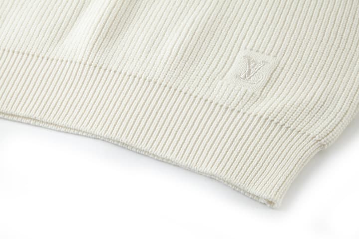 Louis Vuitton Embroidered Logo Knit Sweater in Apricot Knit Pullover