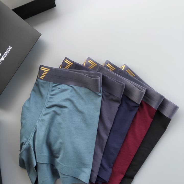 Armani EA7 Classic Seamless Men's Underwear – 3-Pack