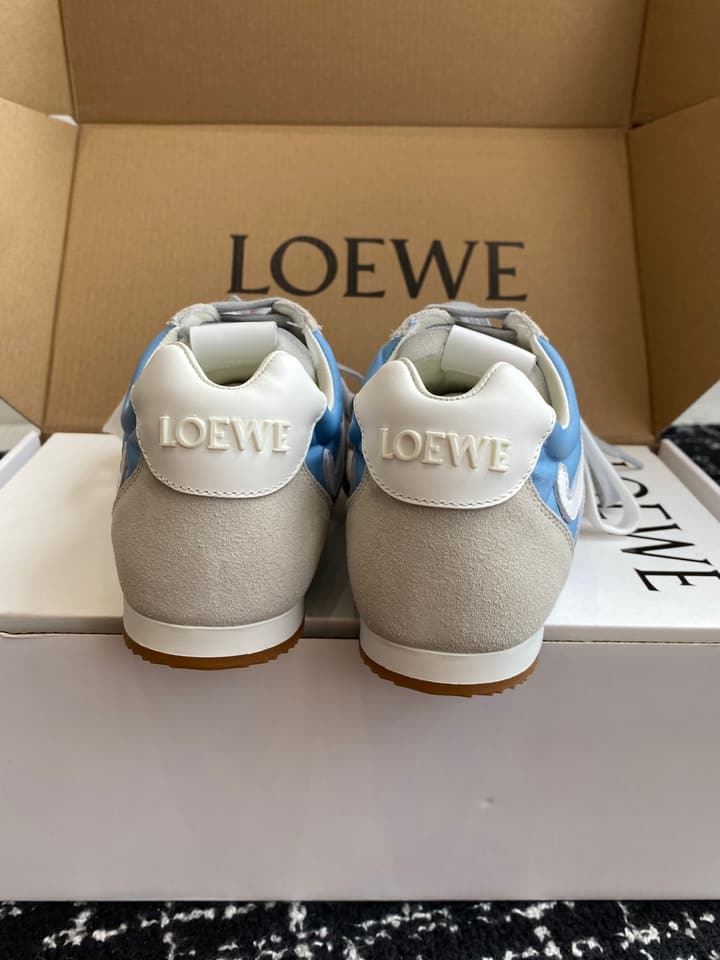 Loewe Ballet Runner Sneakers – 2025 Paris Fashion Week in Brown