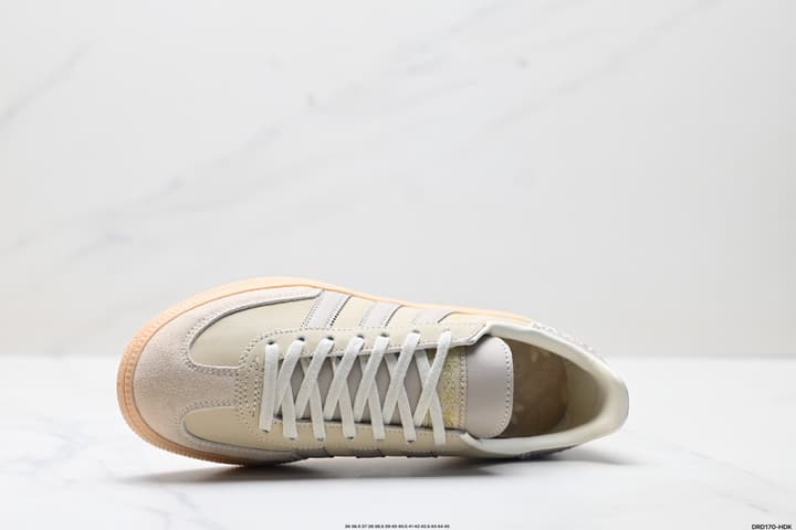 Adidas Handball Spezial Retro Suede Sneakers in Burgundy White Stripes