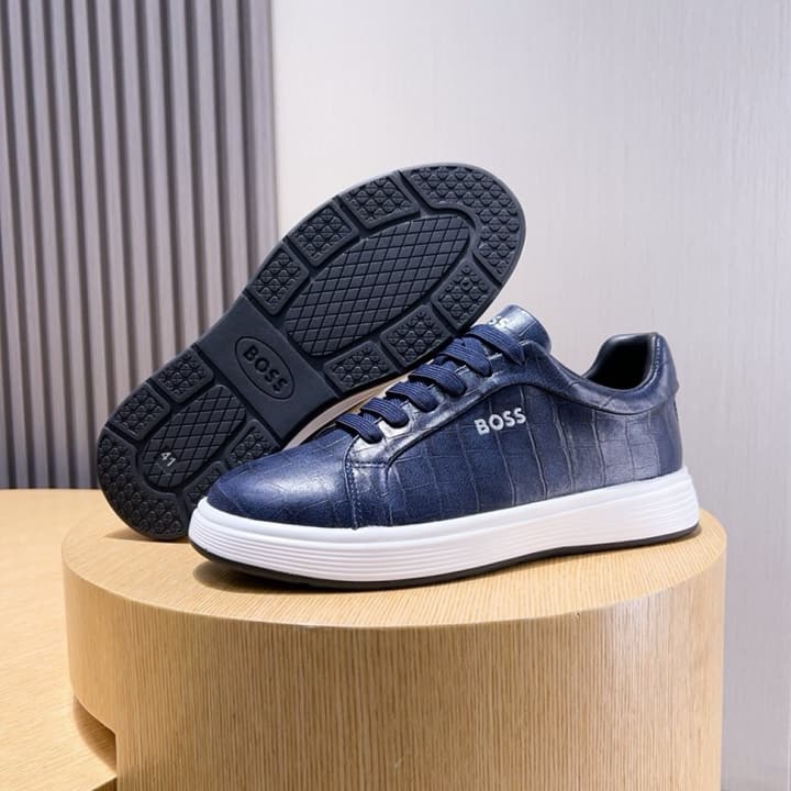 Boss Classic Leather Driving Shoes