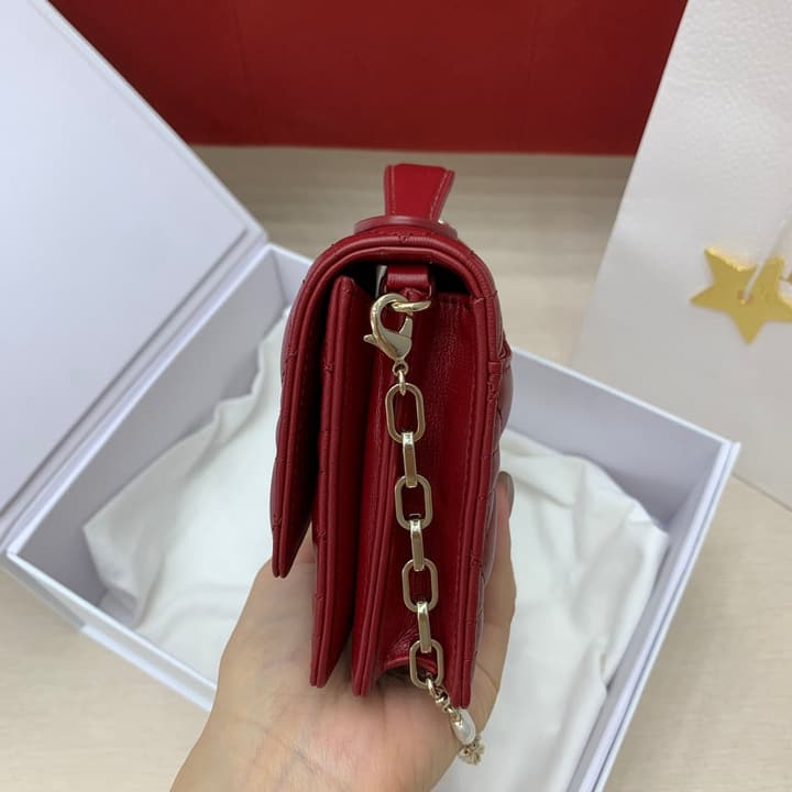 Dior Miss Mini Chain Handbag in Beige