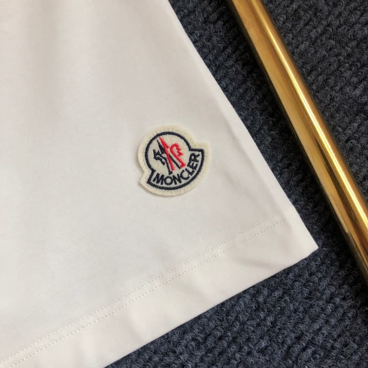Moncler Embroidered Logo T-Shirt – 2026SS in Classic Black