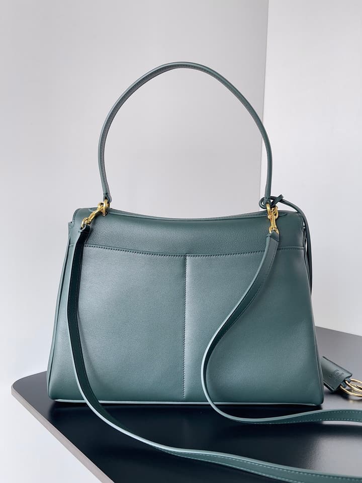 Balenciaga Rodeo Medium Shoulder Bag – 2024 Collection in Dark Green
