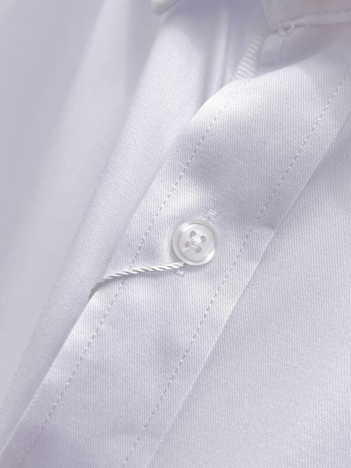 Hermès Long-Sleeve Shirt in Light Blue Striped
