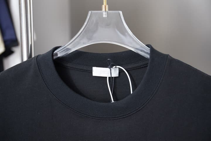 Dior Year of the Horse Pony Logo Embroidered T-Shirt – 26SS Early Spring Collection in Black