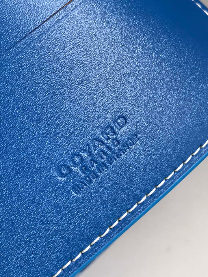 Goyard Wallet in Blue