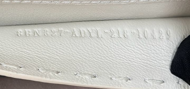 Fendi Peekaboo Small Handbag in Light Khaki Leather