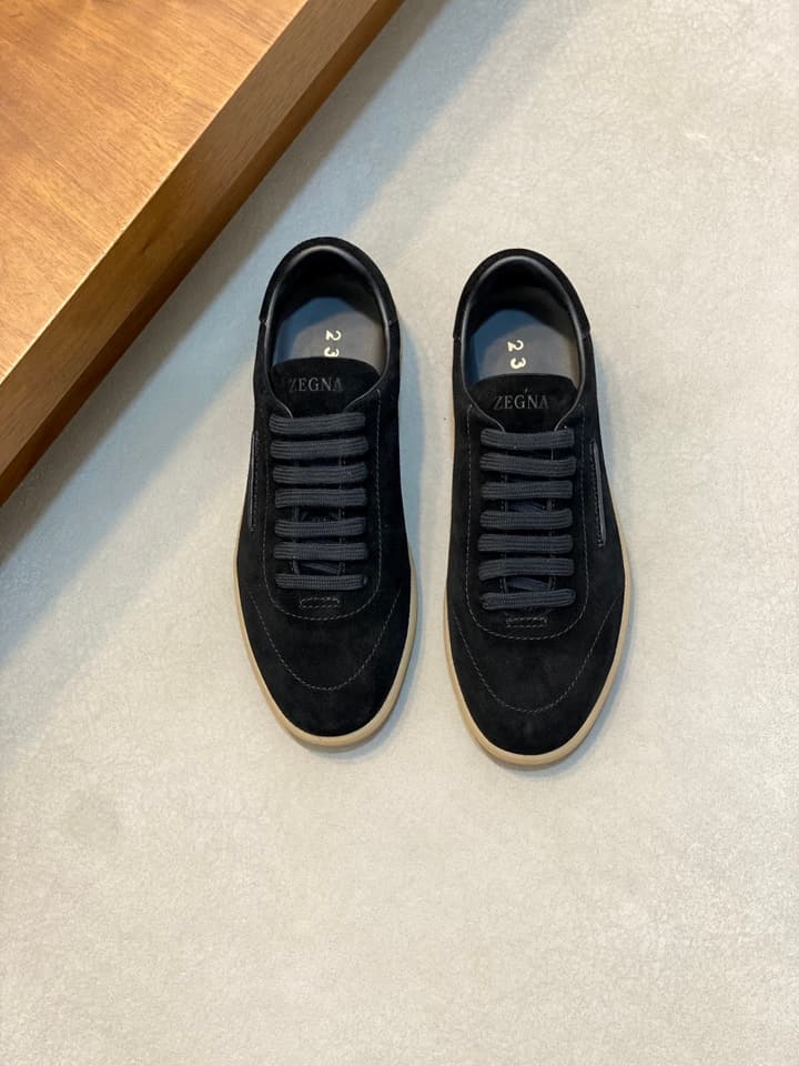 Zegna 232 Suede Sneakers – Spring/Summer Collection