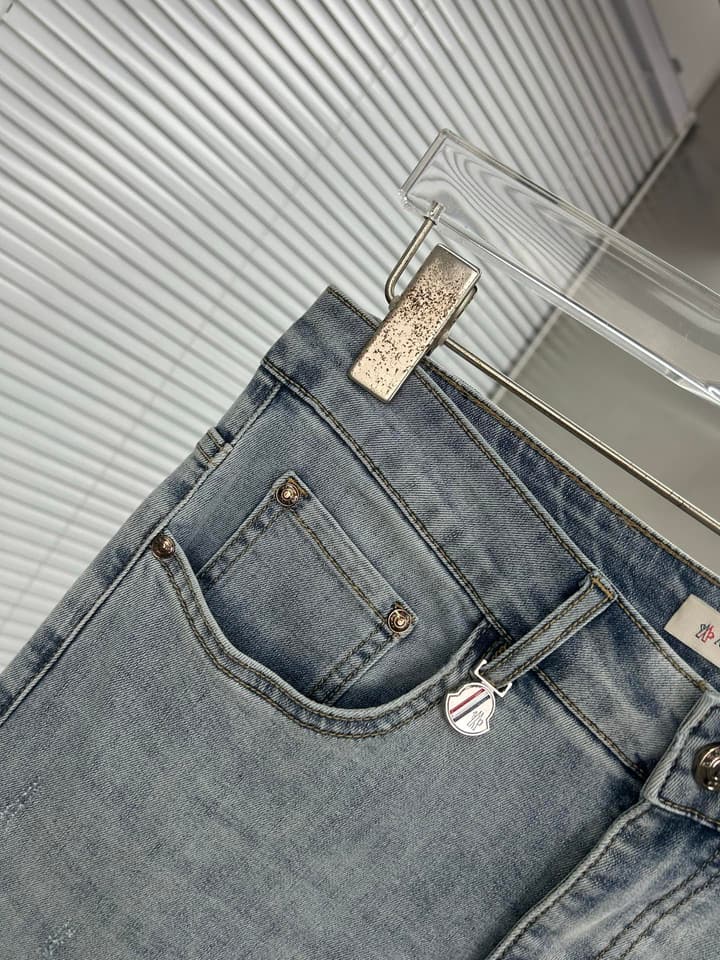 Moncler Men's Denim Jeans – 2025 Collection