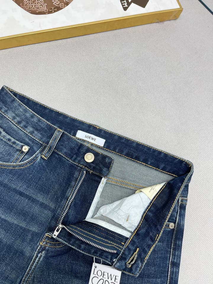 Loewe Collaborative Slim-Fit Tapered Denim Jeans