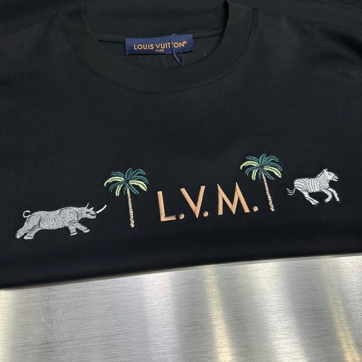 Louis Vuitton 2026 Hooded T-Shirt – 2026SS in Classic Black