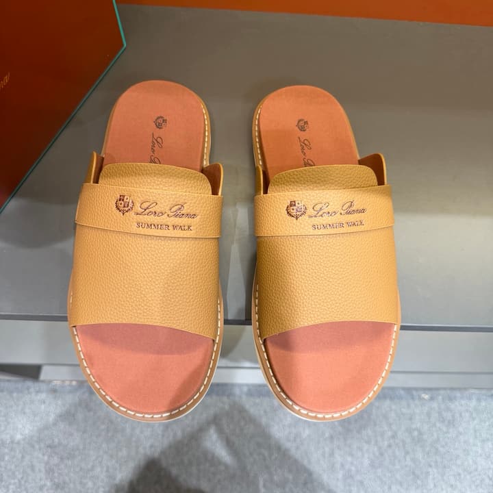 Loro Piana Summer Walk Crisscross Mules