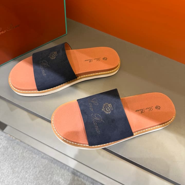 Loro Piana Summer Walk Crisscross Mules