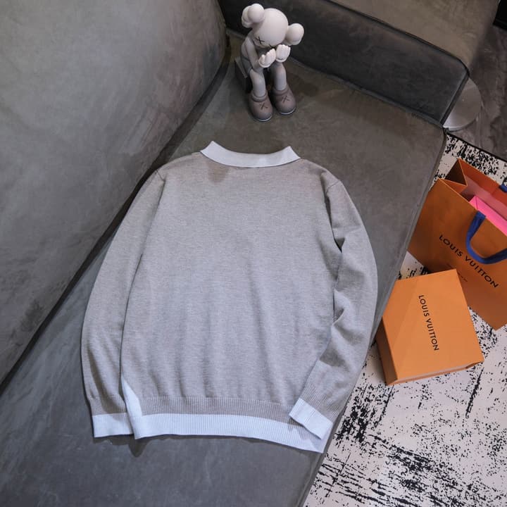 Miu Miu Wool Blend Faux Two-Piece Sweater – 25FW