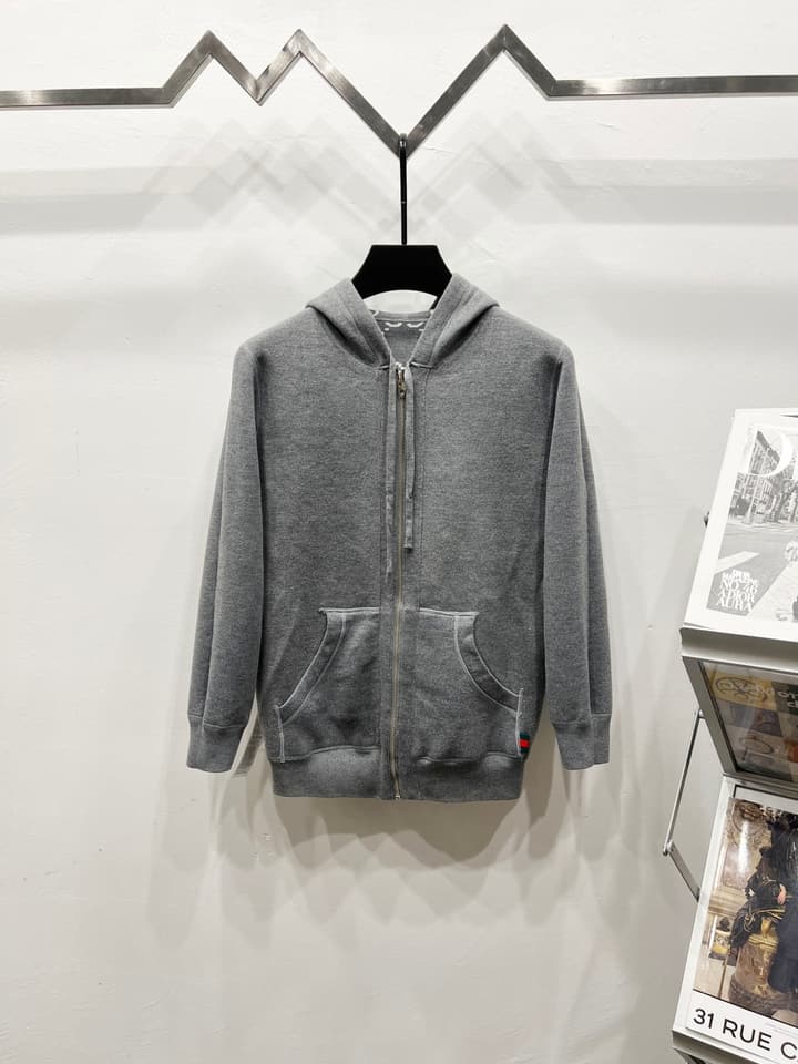 Gucci Reversible Jacquard Wool Hoodie – Autumn/Winter Collection