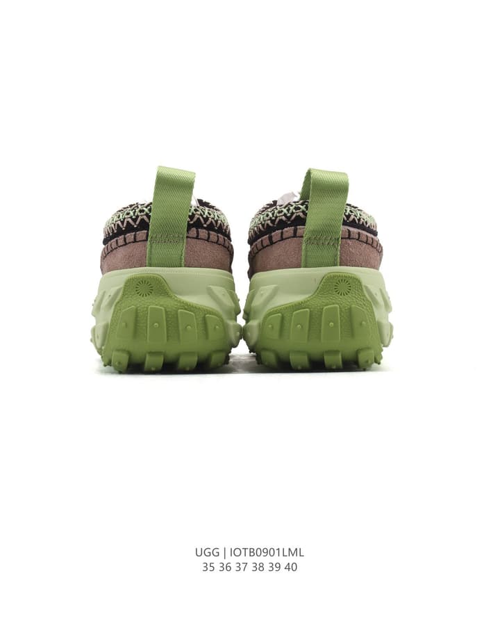 UGG Tire Sole Cotton Slippers Snow Boots in White