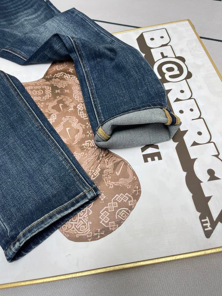 Loewe Collaborative Slim-Fit Tapered Denim Jeans