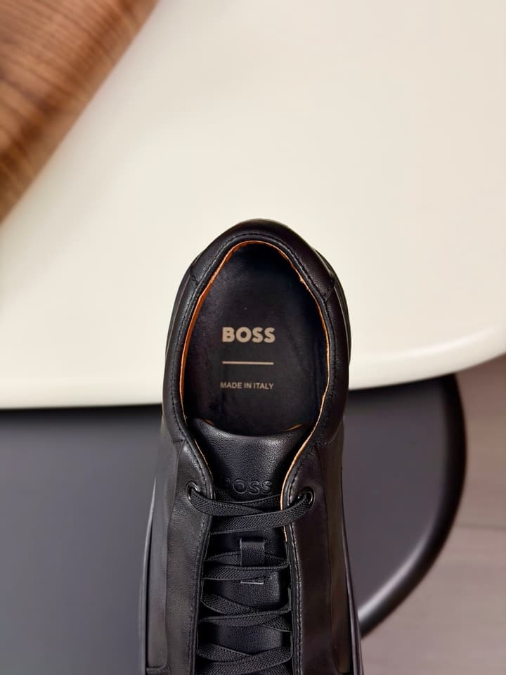 Boss Men's Casual Leather Sneakers