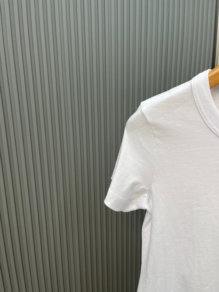 Gucci Fleece Logo Knit Cotton T-Shirt – 2026SS in White - Purple Logo