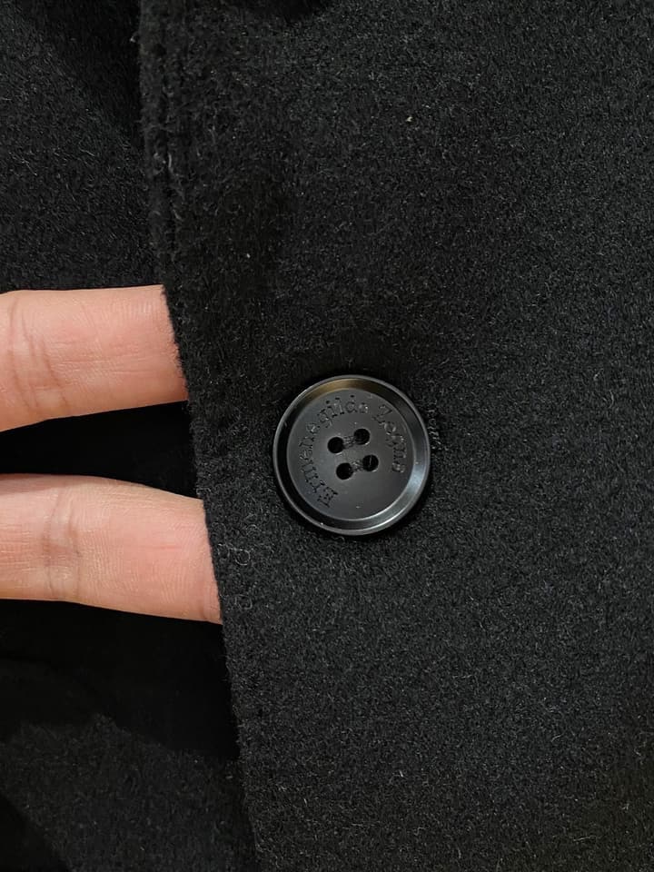 Zegna Men's Wool Kensington Coat – 2025FW in Classic Black