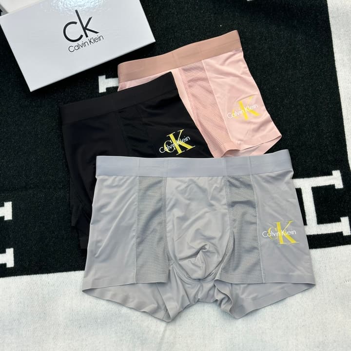 Calvin Klein Seamless Ice Silk Boxer Briefs Set