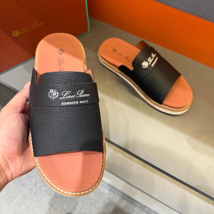 Loro Piana Summer Walk Crisscross Mules