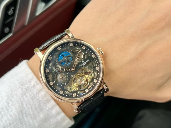 Patek Philippe Men's Automatic Skeleton Watch