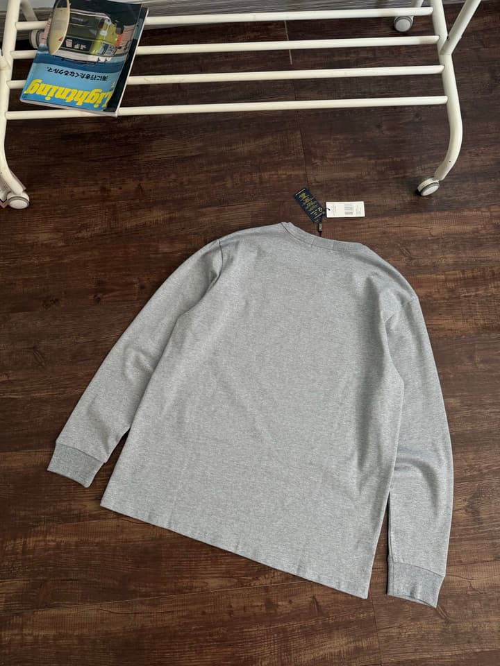 Ralph Lauren Classic Plain Knit Long-Sleeve Sweatshirt – 2025SS in Black