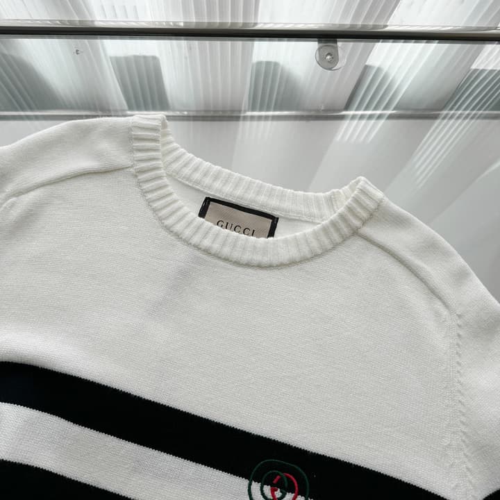 Gucci Striped Crewneck Sweater