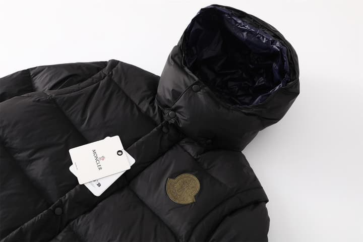Moncler Cyclone Detachable Down Jacket – 2024FW in Black/Blue