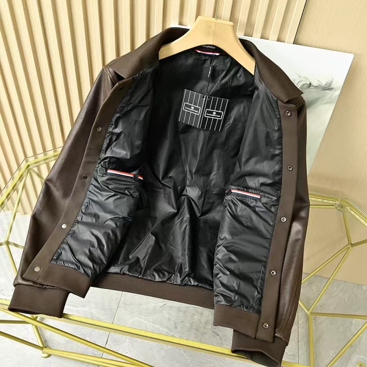 Zegna Lapel Leather Jacket – 2025FW in Classic Black
