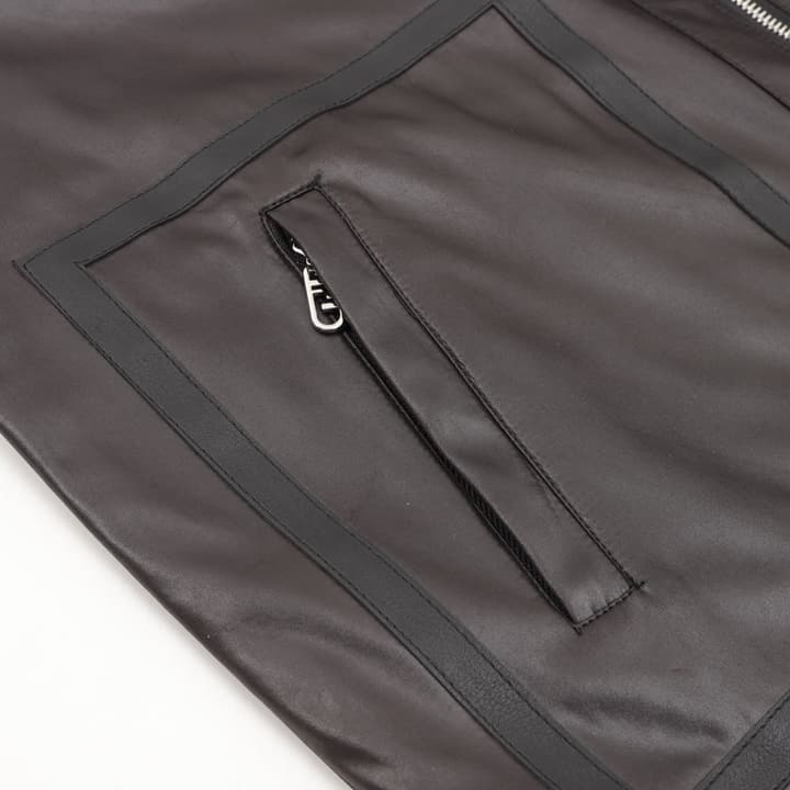 Fendi FF Monogram Full-Zip Windbreaker Jacket in Dark Gray Ff Monogram