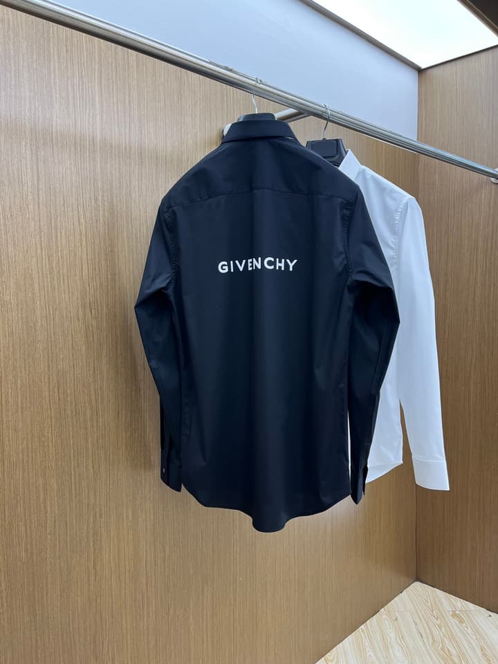 Givenchy Oversized Cotton Long Sleeve Shirt – Spring/Summer Collection