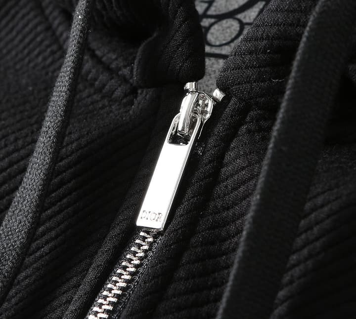 Dior Oblique Monogram Sweatshirt Jacket – 25SS Early Autumn Collection in Classic Black