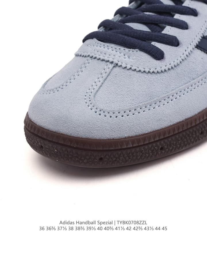Adidas Handball Spezial Low-Top Retro Sneakers in Dusty Pink Suede