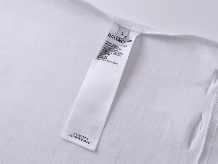 Balenciaga Paris Art Print Distressed T-Shirt – 25SS in Black